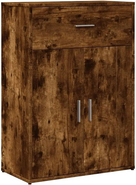 vidaXL Sideboard Sonoma Eiche in Braun aus Holzwerkstoff, B/T/H: 60 x 30 x 84 cm - Bild 1