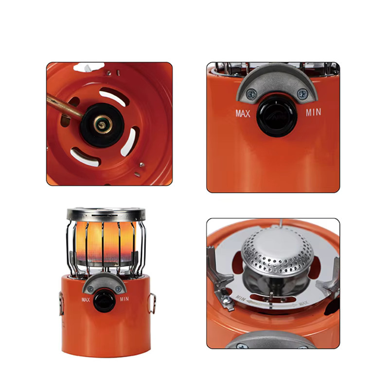 WESTTUNE Outdoor Camping Herd Multifunktionaler Tragbarer Picknick Kocher in Orange - Bild 3