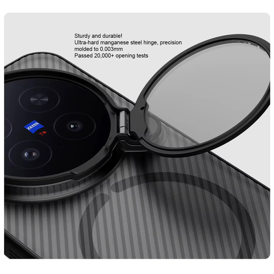 NILLKIN CamShield Pro MagSafe Hülle für Vivo X300 Ultra Pro mit magnetischer Objektivabdeckung in Schwarz oder Grau - Bild 2