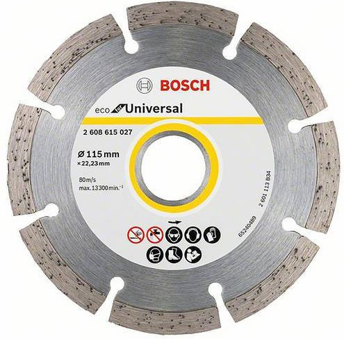 Bosch Diamanttrennscheibe Eco For Universal Durchmesser: 115 mm - Bild 1