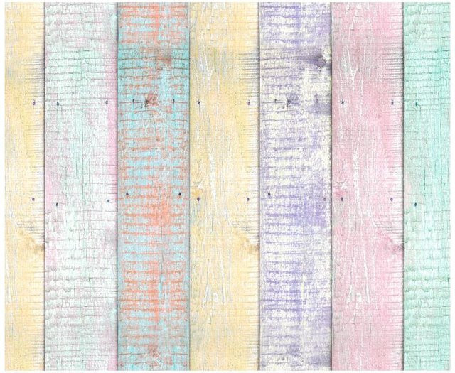 URSUS Motiv-Fotokarton Holz Pastell in Multicolor - Bild 1