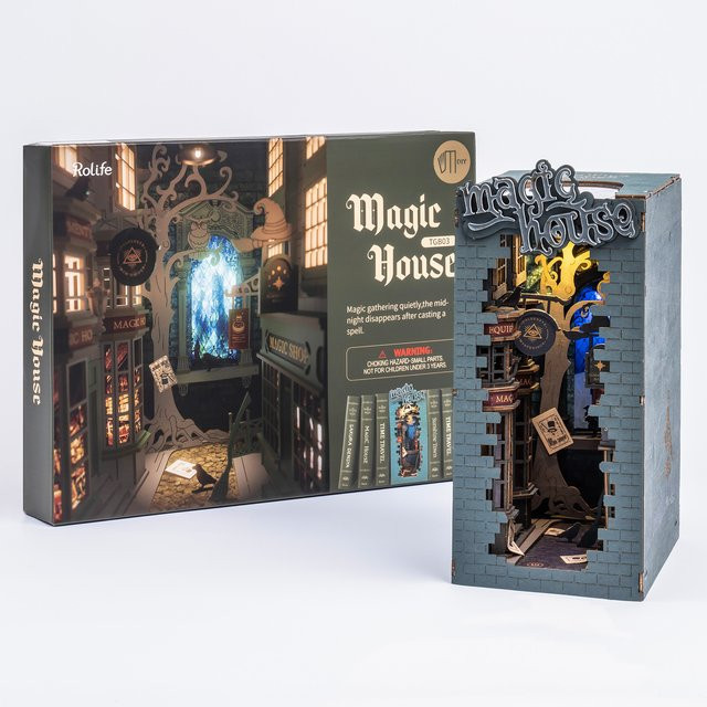 Rolife Magisches Haus, 3D Holzpuzzle, Fantasy, ab 14 Jahre - Bild 1