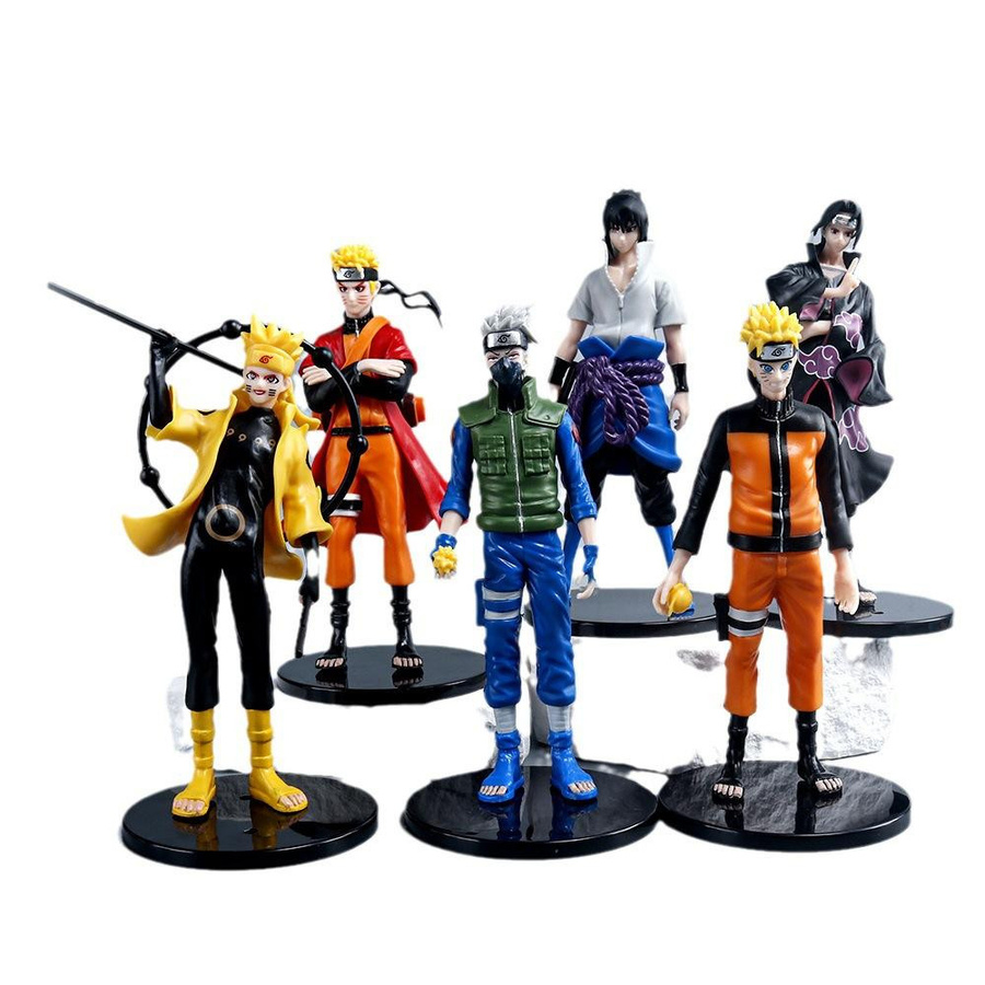 Yiran toy 1 Naruto Actionfigur 6-teiliges Set 18cm ab 14 Jahren - Bild 3