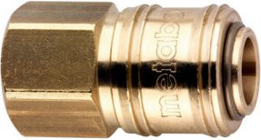 Metabo Schnellanschlusskupplung Euro 3/8" IG aus Messing in Gold - Bild 1