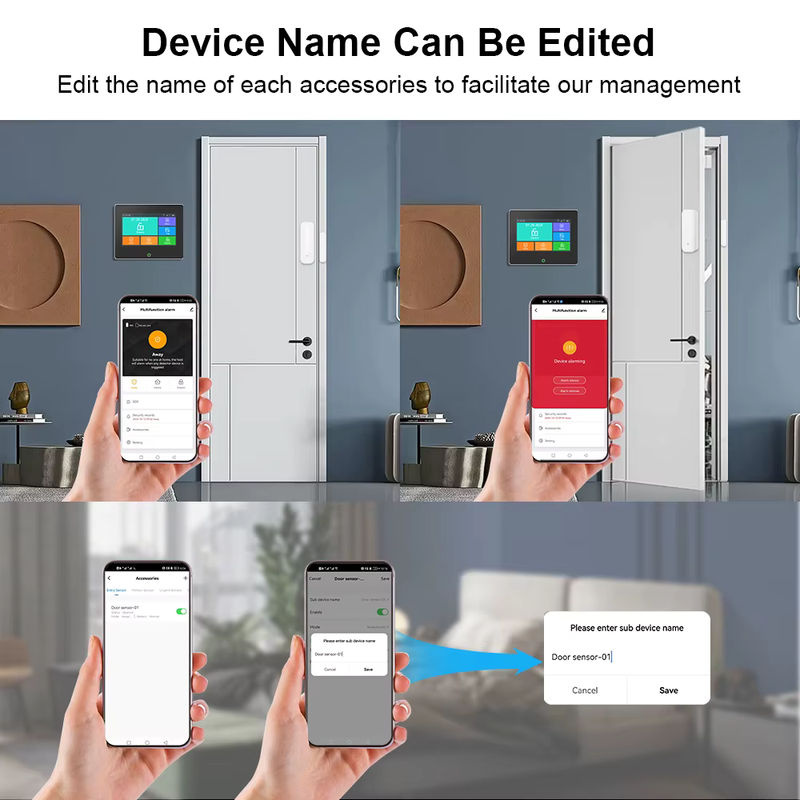 Tuya Smart Home Security Alarm System mit WiFi, GSM und TFT-Bildschirm zur Steuerung per App - Bild 3