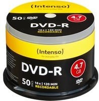Intenso DVD-R Rohlinge 4,7 GB 16x in der 50er Spindel - Bild 1