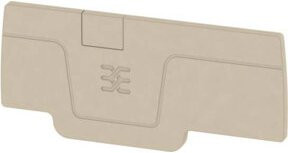 Weidmüller Abschlussplatte AEP 3C 2.5 in Beige - Bild 1