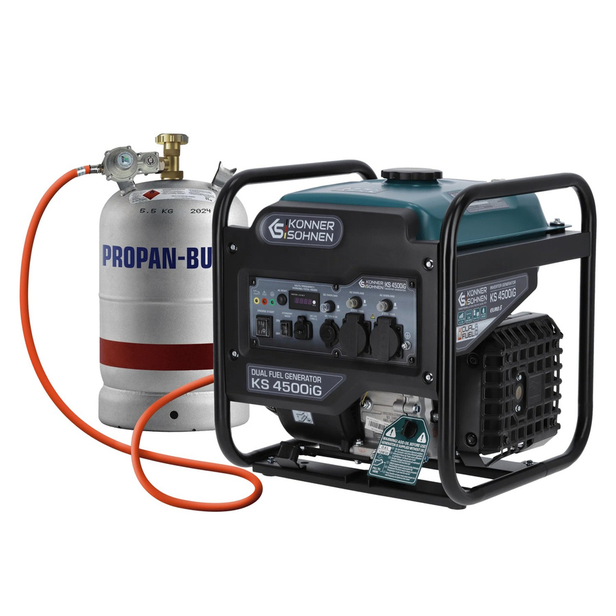 Könner & Söhnen Dual Fuel-Inverter-Generator KS 4500iG in Petrol - Bild 2
