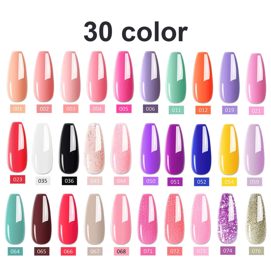 MOSKANY UV Gel Nagellack Set, Glänzend - Bild 2