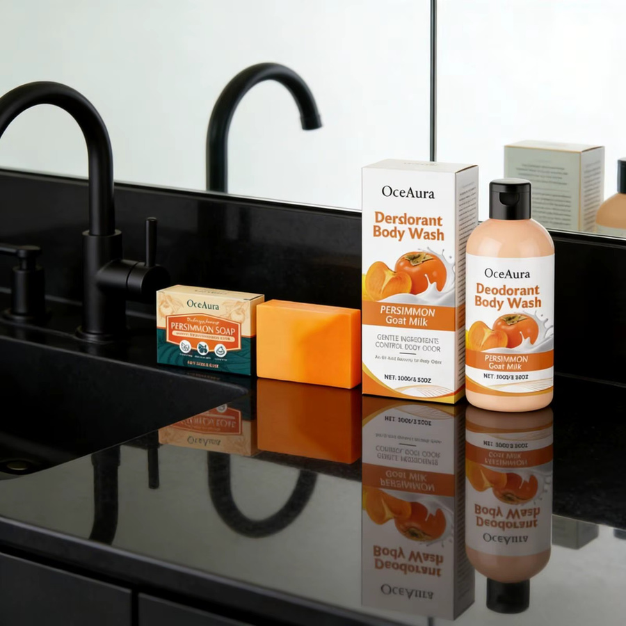 OceAura Persimmon-Seifenstück zur Körpergeruchskontrolle - Bild 4