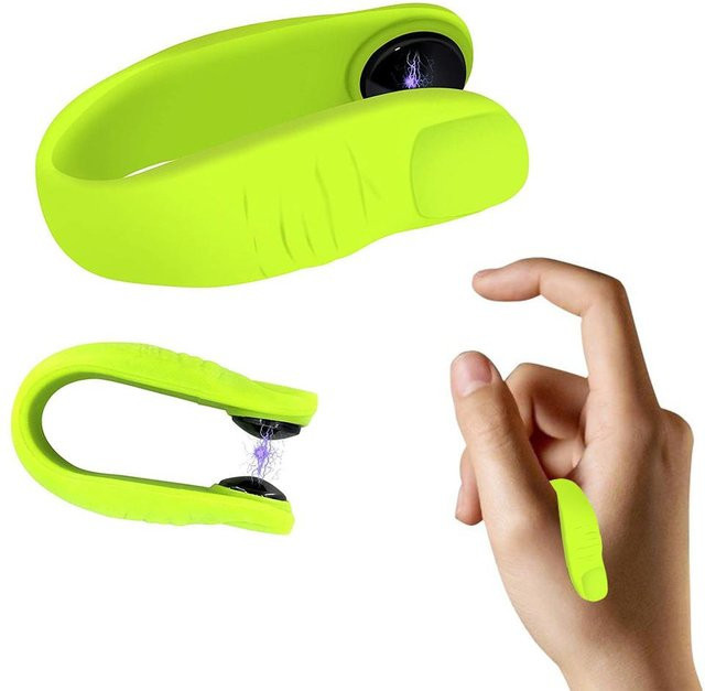 GoolRC Finger-Akupressur-Clip Massage-Handklemme, Gelb - Bild 1