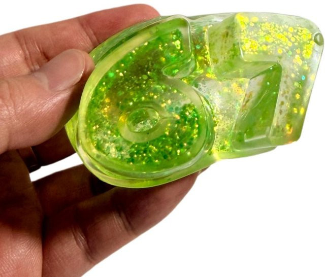 Stressabbau Spielzeug Squishy, beige - Bild 1