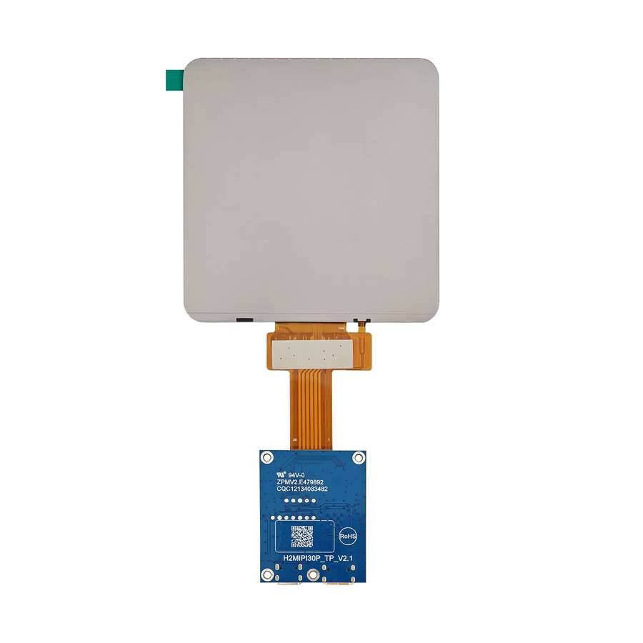 Hicenda 5 Zoll quadratisches TFT-LCD-Anzeigemodul mit 720 x 720 Auflösung, MIPI JD9365TX, 460 cd/m² Helligkeit und HDMI-Treiberplatine - Bild 2