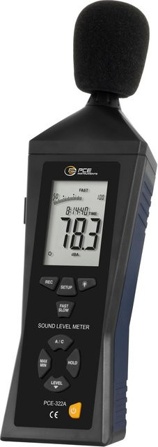 PCE Instruments Schallpegelmessgerät PCE-322A in Schwarz - Bild 1
