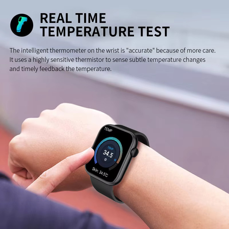 Lige Smartwatch, Schwarz, Silikon, Unisex - Bild 4