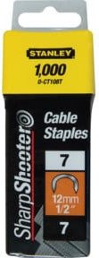 Stanley Klammern Typ CT100 aus Stahl in Gelb, 12 mm - Bild 1