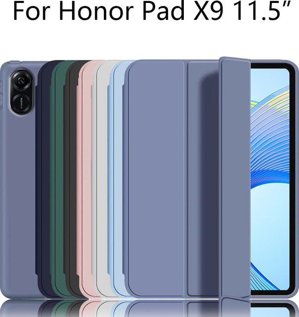 Honor Smart Cover Hülle für Honor Pad X8 Pro X9 11.5 mit Stifthalter und Trifold-Standfunktion, Blau - Bild 1