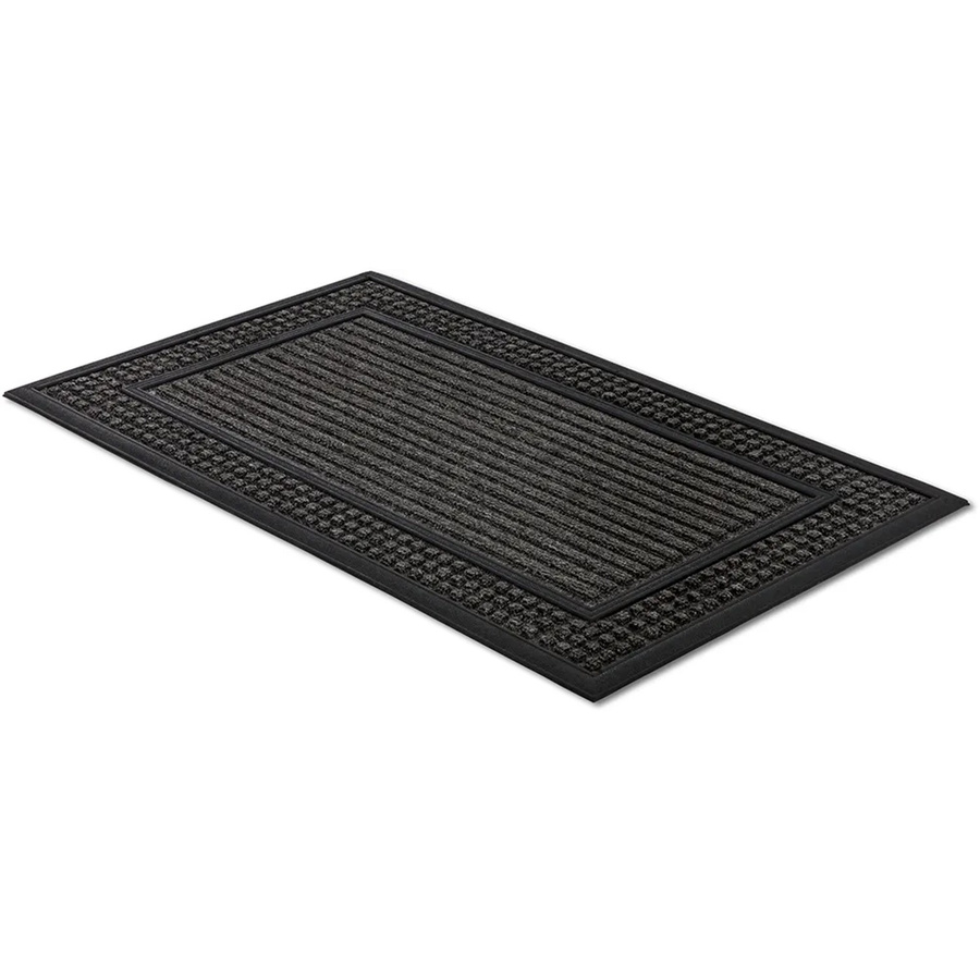 Astra Fußmatte Border Star Grau mit Sternen-Design aus Polypropylen B: 50 cm, T: 80 cm - Bild 2