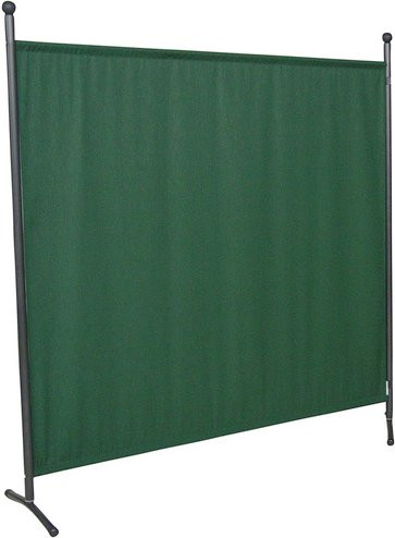 Sichtschutz Paravent von ANGERER FREIZEITMÖBEL aus Stahl und Polycarbonat in Grün, Höhe: 178 cm, Breite: 178 cm - Bild 1