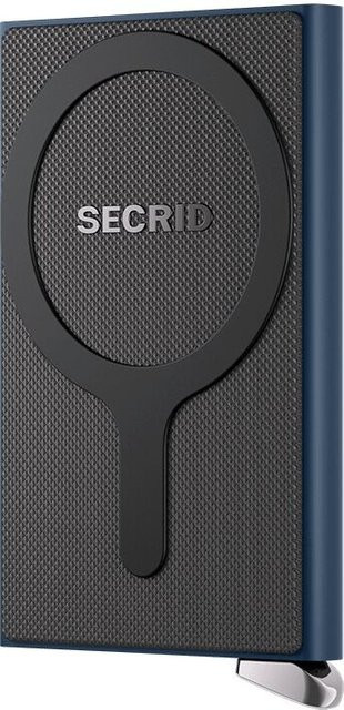 Secrid Premium Cardprotector Fluted für MagSafe in Navy Blue für iPhone 12 - Bild 1