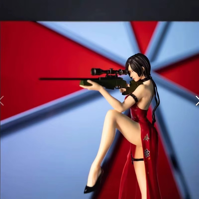 Bandai Resident Evil Ada Wong GK Actionfigur Sammlerstatue in Rot - Bild 2