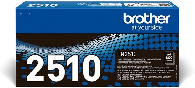 Original Brother TN-2510 Toner Schwarz für Laserdrucker mit bis zu 1200 Seiten Kapazität - Bild 4