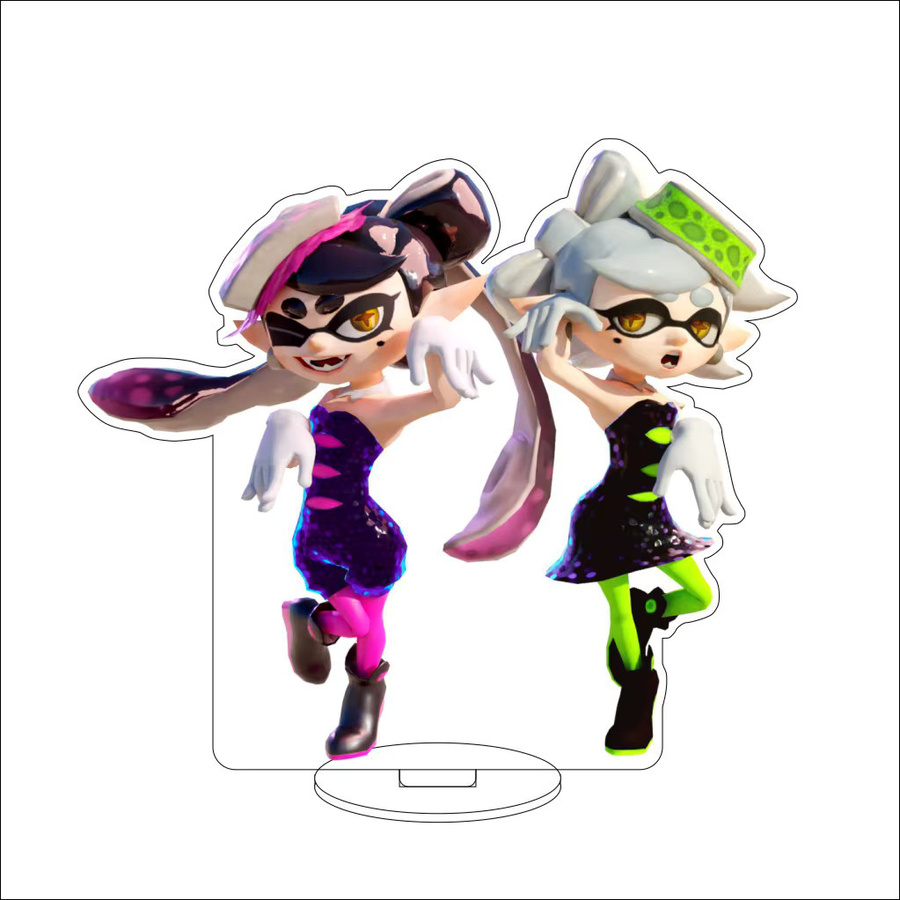 Bandai Splatoon Acryl-Figurenständer, Einzelfigur, Bunt / Mehrfarbig - Bild 2