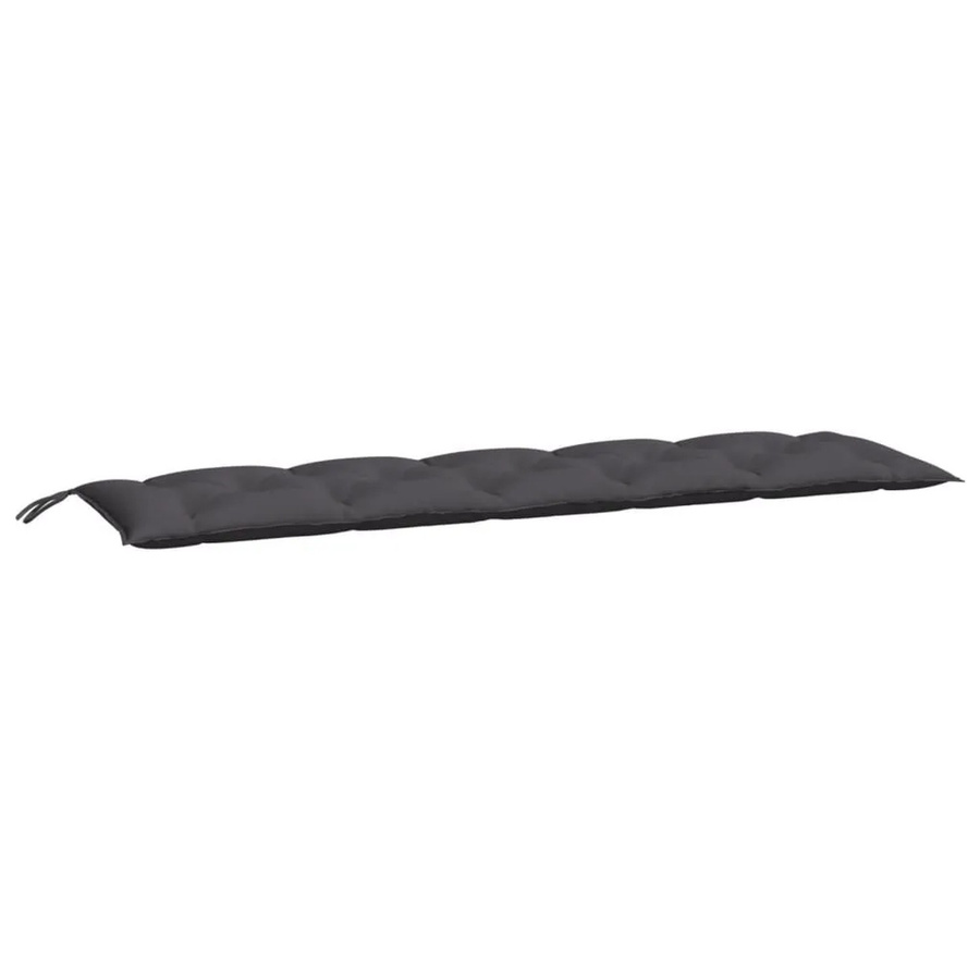 vidaXL Gartenbank-Auflage Anthrazit aus wasserabweisendem Oxford-Gewebe B/T/H: 180 x 50 x 7 cm - Bild 2