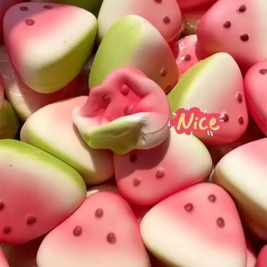 Anti-Stress Frucht-Squishy, Wassermelonen-Fidget-Spielzeug - Bild 3