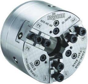 RÖHM Kraftspannfutter KFD-110/3HS KV K 4/26 in Silber - Bild 1