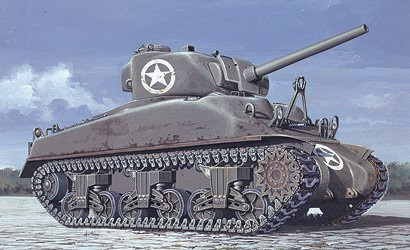 Italeri M4 Sherman, Fahrzeug, 1:72, Grau - Bild 1