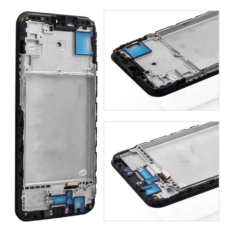 Samsung Premium LCD-Display Touchscreen Digitizer Panel Montage für M15 SM-M156B in Schwarz - Bild 4