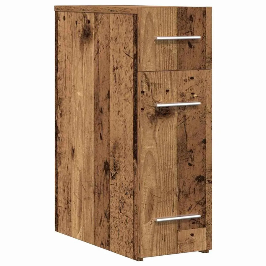 vidaXL Apothekerschrank aus Altholz in Braun, B/T/H: 20 x 45,5 x 60 cm - Bild 2