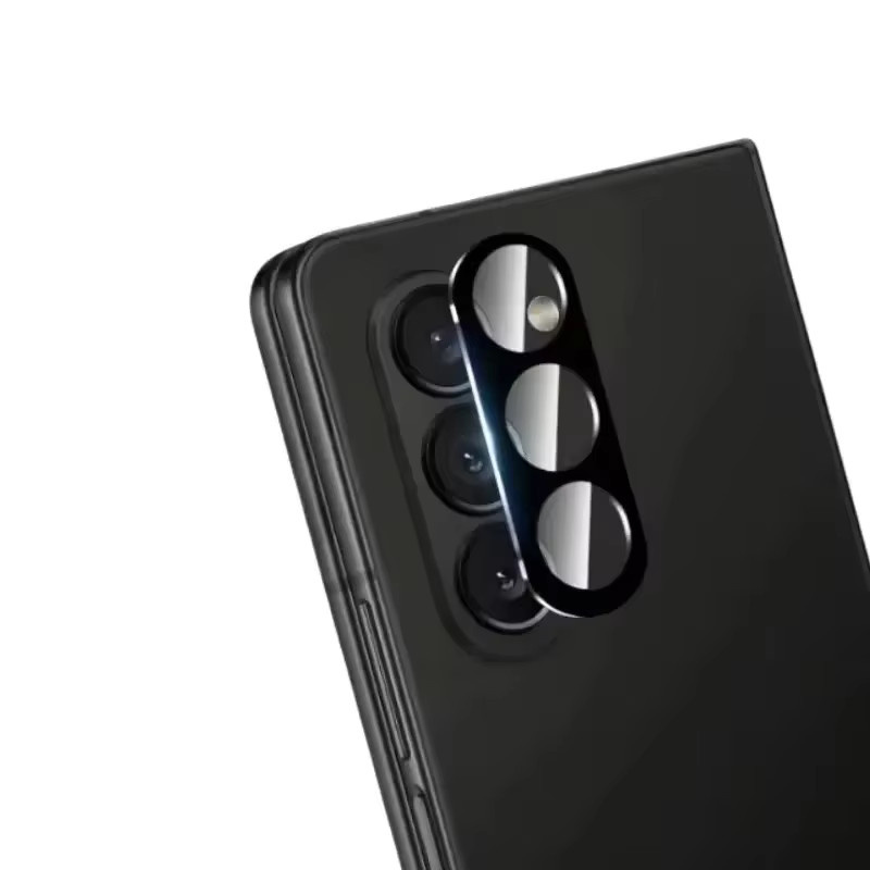 Samsung Galaxy Z Fold 7 6 5 Kamera Schutzfolie aus gehärtetem Glas, transparent, 3D Anti-Scratch Objektivschutz - Bild 3