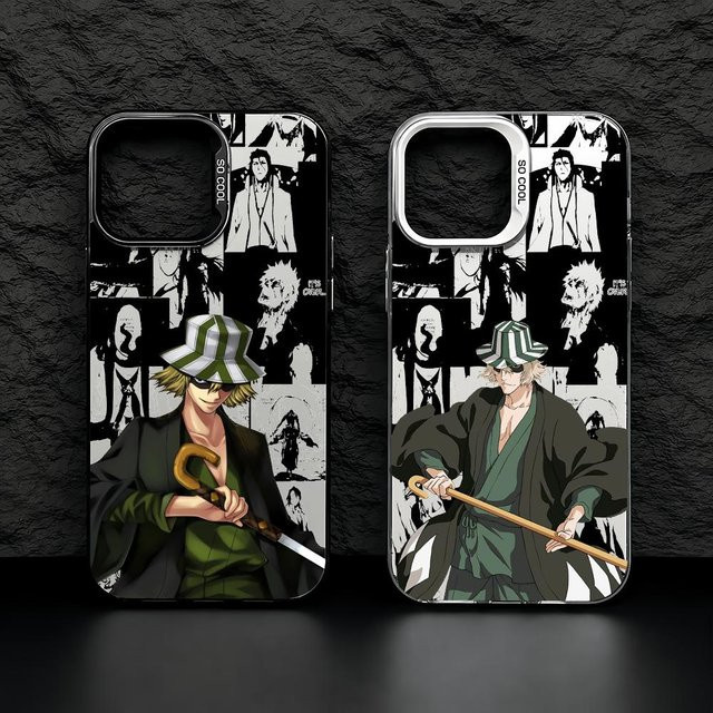 K-Kisuke Urahara Handyhülle Aurora TPU für iPhone 11 bis iPhone 17 Pro Max, stoßfeste und stylische Schutzhülle, Multicolor - Bild 1
