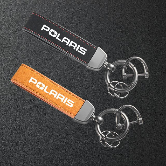 Polaris Schlüsselanhänger, Leder-Wildleder, Unisex - Bild 1