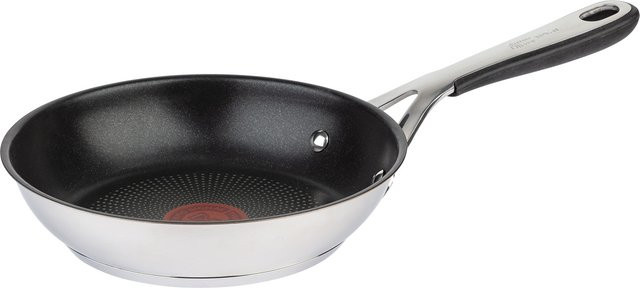 Jamie Oliver by Tefal Kitchen Essentials Edelstahl-Pfanne mit Non-Stick-Beschichtung, Durchmesser: 20 cm - Bild 1