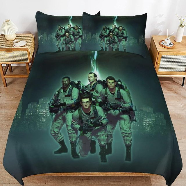 Flylo Hulk Bettwäsche Set aus Mikrofaser, 3-teilig, Hautfreundlich und Atmungsaktiv, B/H: 180 x 210 cm - Bild 1