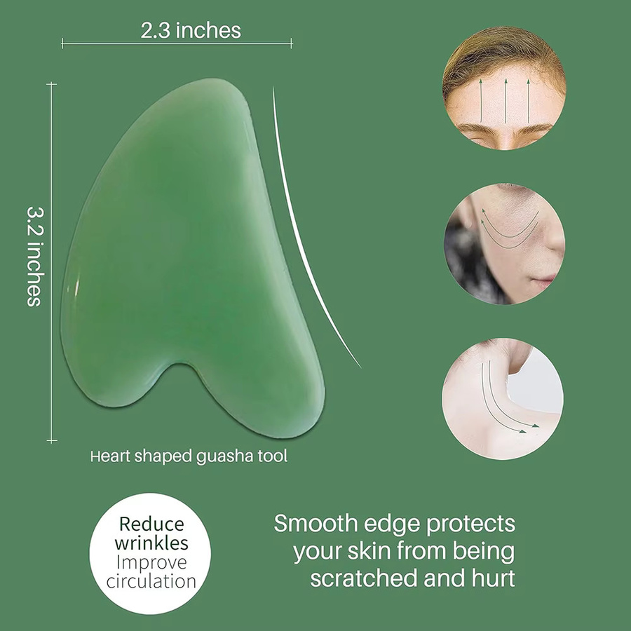 Pexmen Gua Sha Massagegerät aus Naturharz, Unisex - Bild 2