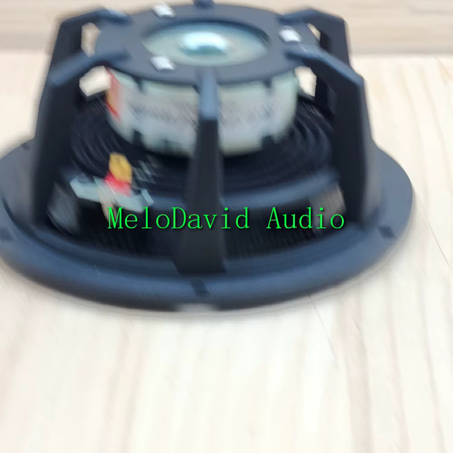 MeloDavid MW165Neo 6,5 Zoll Mitteltöner mit Kohlefaser-Sprühdämpfung und passivem Bass-Woofer, 2 Stück, Schwarz - Bild 3