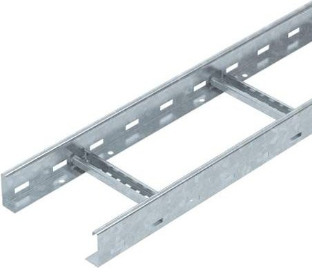 OBO Bettermann Kabelleiter in Silber, Länge: 300 cm, Breite: 20 cm, Höhe: 6 cm - Bild 1
