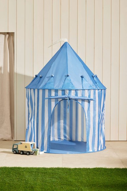 Kids Concept Spielzelt, Streifen blau - Bild 1