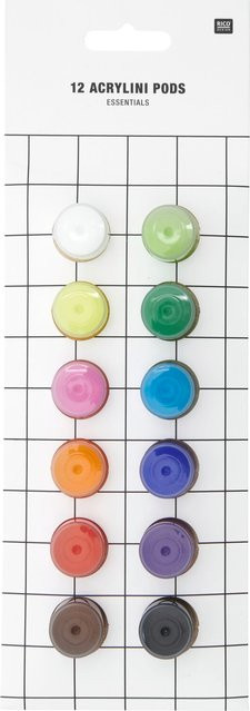 Rico Design Acrylini Pods Essentials Multicolour aus Kunststoff - Bild 1