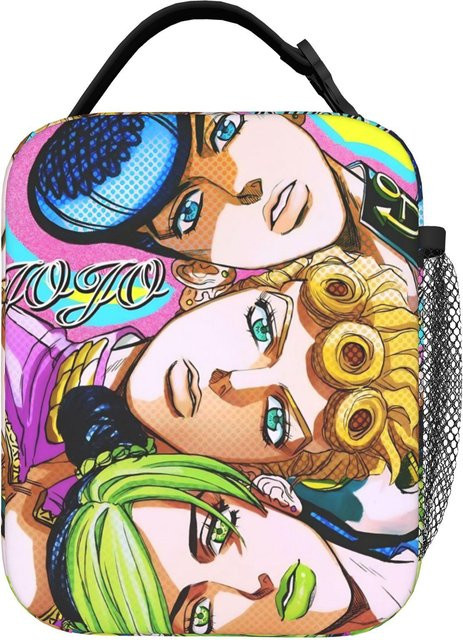 Fancy Style Studio Lunchbox JoJos Bizarre Adventure Motiv Isolierte und auslaufsichere Thermotasche in Multicolour - Bild 1
