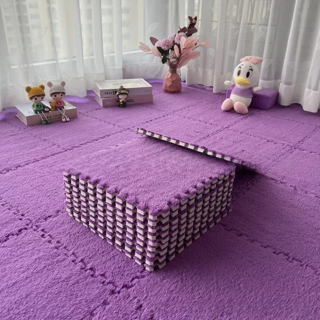 DHDH Baby-Plüsch-Aktivitätsspielmatte, Puzzle-Nähmatte, 4–20-teiliges Set - Bild 1