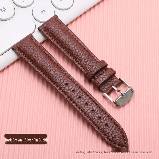 Got Now Uhrenarmband Leder, Lychee-Muster, Herren - Bild 1