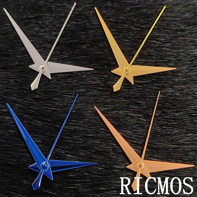RICMOS Uhrzeiger, Silber, Gold, Blau, Roségoldfarben, Unisex - Bild 1