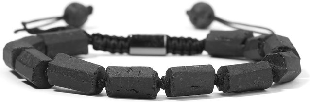SANSWL Armband, schwarzer Turmalin, Herren - Bild 1