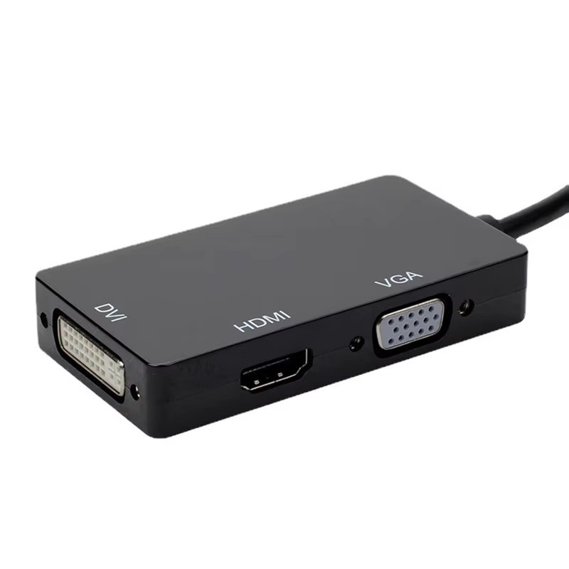 WEFAWAN DisplayPort auf HDMI Adapter Konverter für Full HD 1080P in Schwarz - Bild 2