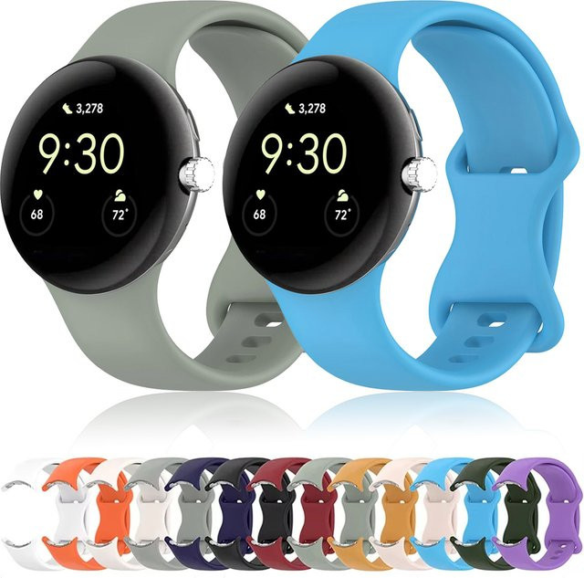 Google Smartwatch-Armband Silikon, Unisex - Bild 1